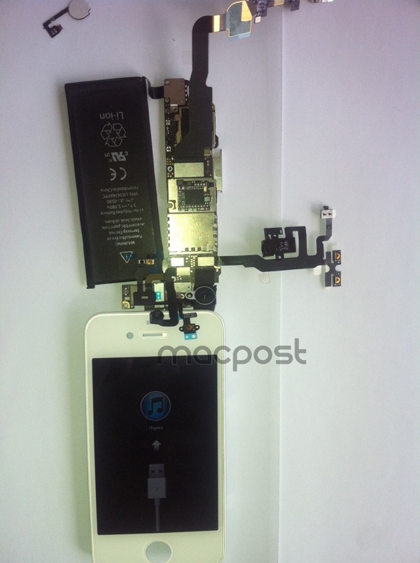 Nuevas imágenes del iPhone 4S o Plus desmontado
