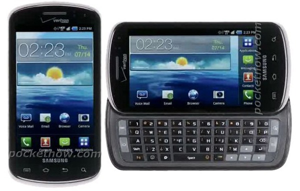 Samsung Stratosphere, con teclado QWERTY deslizable y 4G