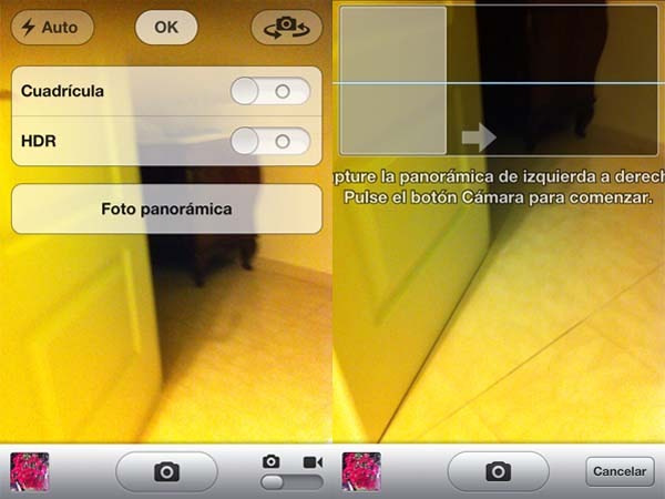 Cómo activar las fotos panorámicas en iPhone sin Jailbreak