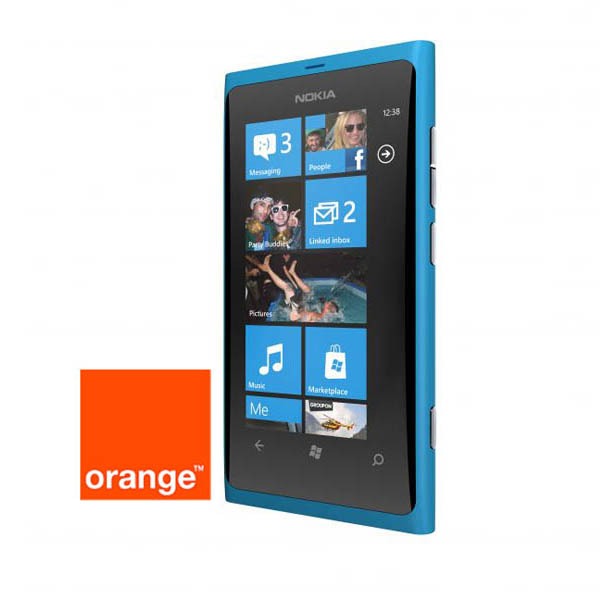 Precios y tarifas del Nokia Lumia 800 con Orange