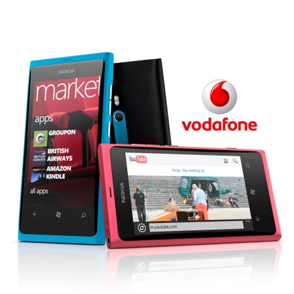 Nokia Lumia 800, precios y tarifas con Vodafone