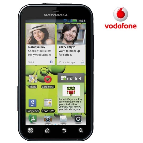 Precios y tarifas del Motorola Defy+ con Vodafone