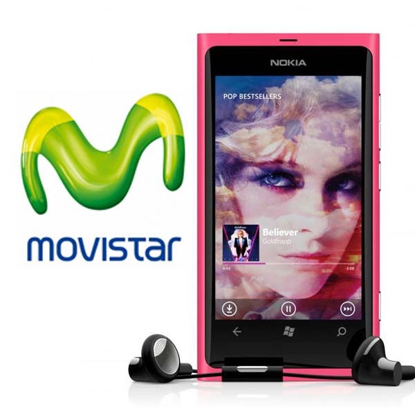 Precios y tarifas del Nokia Lumia 800 con Movistar