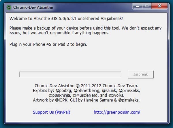 jailbreak iphone4s ipad2 absinthe windows 03