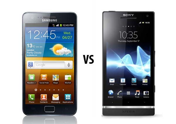 Comparativa: Sony Xperia S vs Samsung Galaxy S2