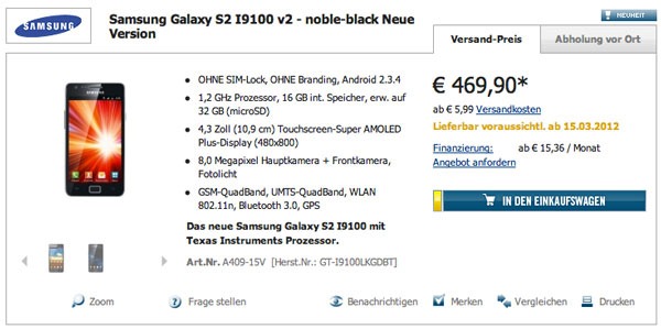 Samsung Galaxy S2 v2