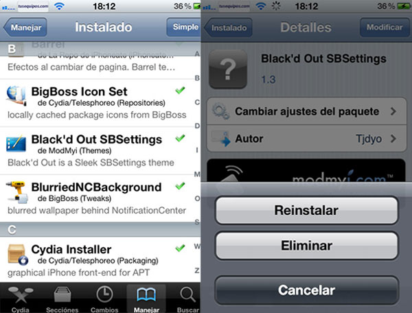 borrar apps cydia 01