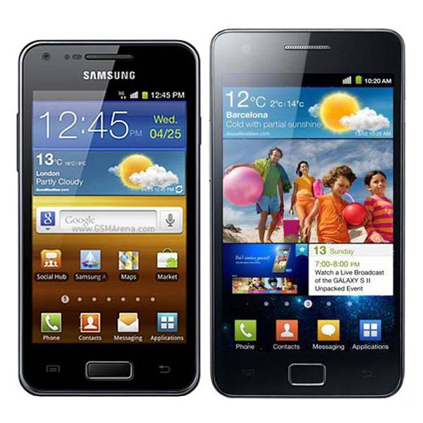 Comparativa: Samsung Galaxy S2 vs Samsung Galaxy S Advance