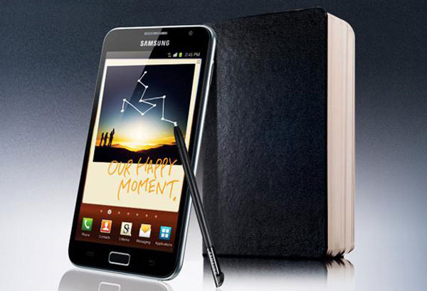 El Samsung Galaxy Note tendrá contenido especial con Android 4.0
