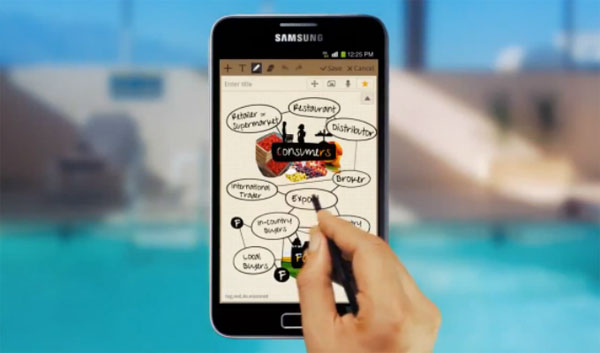 Samsung Galaxy Note, nuevo vídeo de la actualización especial