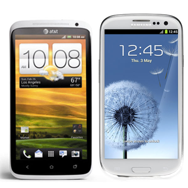 Comparativa: Samsung Galaxy S3 vs HTC One X