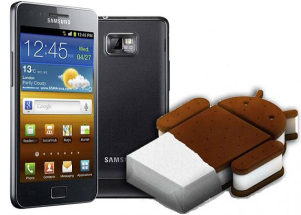 Los Samsung Galaxy S2 empiezan a actualizarse a Android 4.0.4