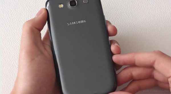 Samsung podría presentar el Samsung Galaxy S3 en un nuevo color gris