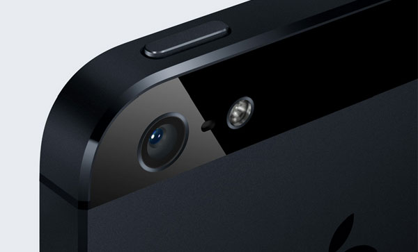 La cámara del iPhone 5 está fabricada por Sony