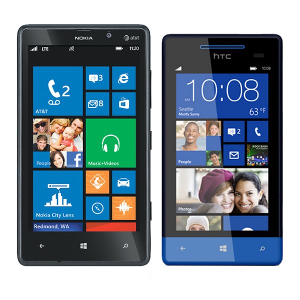 Comparativa, Nokia Lumia 820 vs HTC Windows Phone 8S