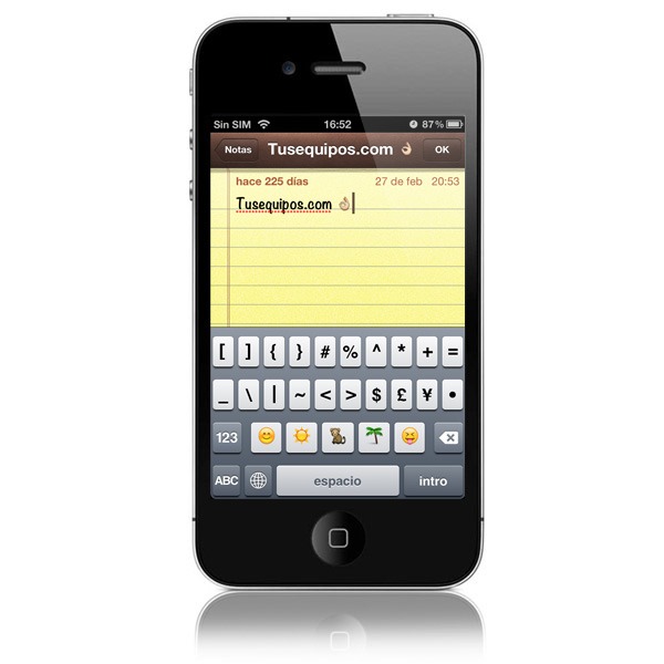 Obtén acceso directo a los emoticonos en el iPhone con Jailbreak