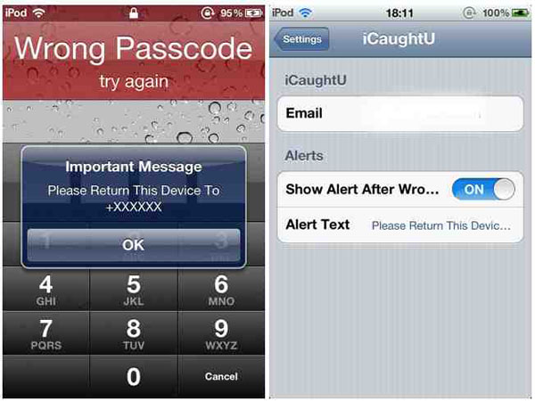 iCaughtU jailbreak