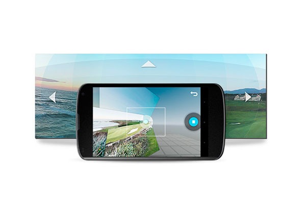 Cómo hacer fotos panorámicas de 360º en un móvil con Android 4.2
