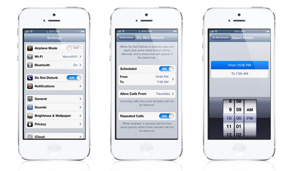 No Molestar iOS6 01