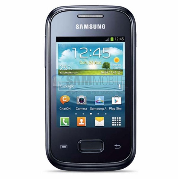 El Samsung Galaxy Pocket Plus posa para la cámara