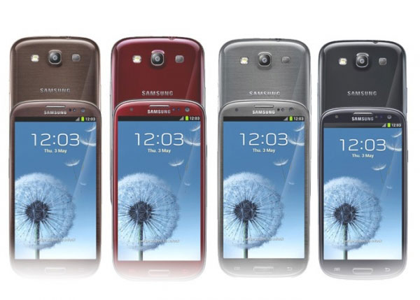 Samsung Galaxy S3 colores 01