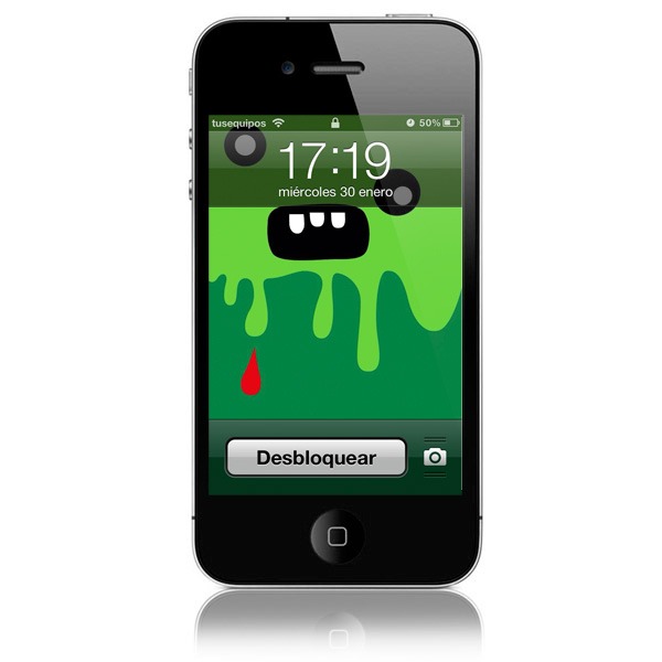 Desbloquea la pantalla de tu iPhone con Jailbreak con un sólo toque