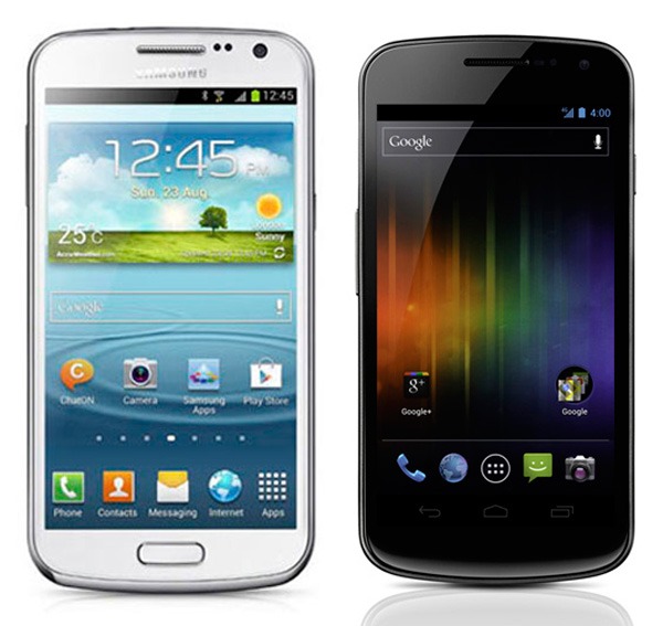 Comparativa, Samsung Galaxy Nexus vs Samsung Galaxy Premier