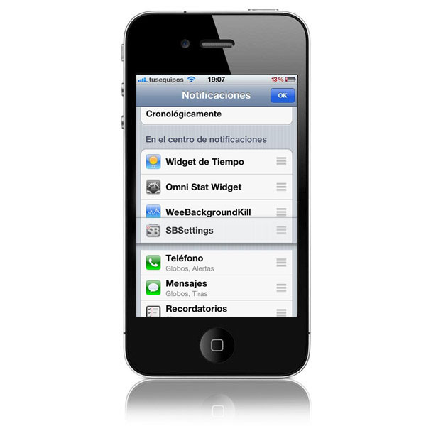 Los mejores widgets para el centro de notificaciones del iPhone con Jailbreak iOS 6