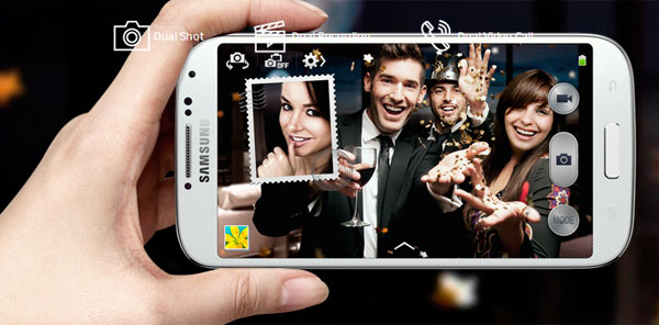 Dual Camera, así funciona la captura doble del Samsung Galaxy S4