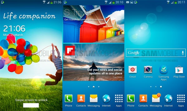 Así es la interfaz de usuario del Samsung Galaxy S4