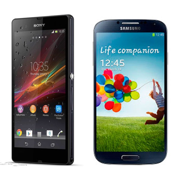 Comparativa Samsung Galaxy S4 vs Sony Xperia Z