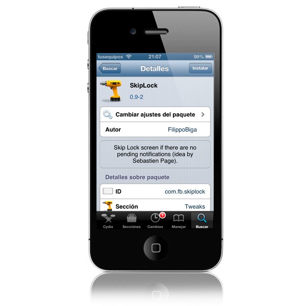 Cómo evitar la pantalla de bloqueo en el iPhone con Jailbreak