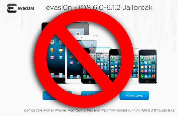 Apple bloquea el Jailbreak con iOS 6.1.3, cuidado con la actualización