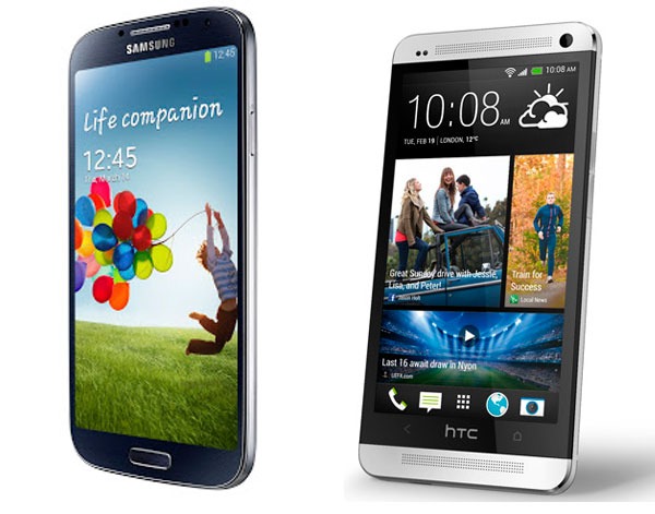 Comparativa Samsung Galaxy S4 vs HTC One