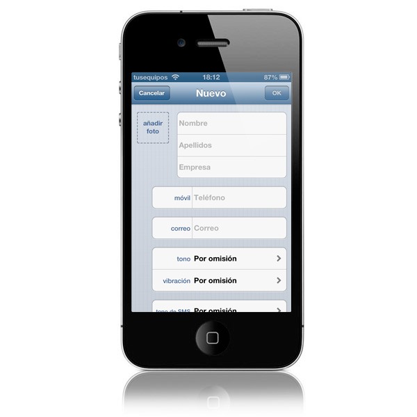 Cómo asignar una imagen y un tono a cada contacto en el iPhone