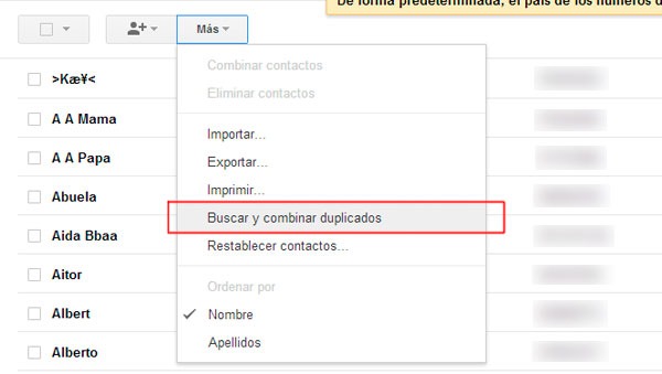 Android contactos duplicados 01