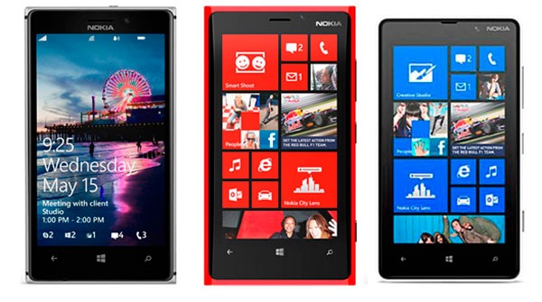 Nokia Lumia 925 vs 920 vs 820