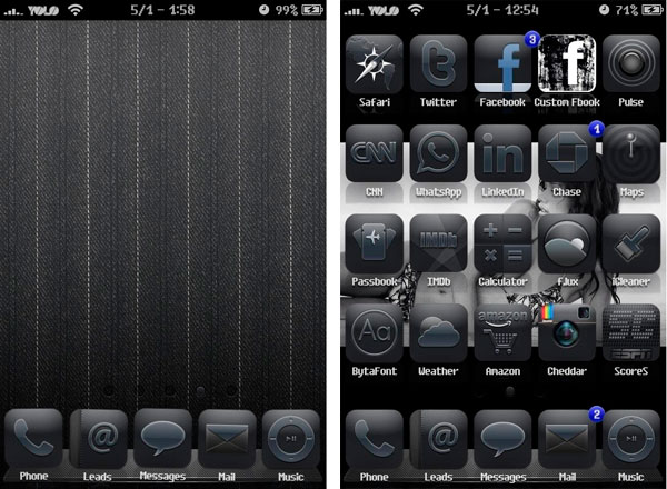 Cómo cambiar los iconos por defecto del iPhone