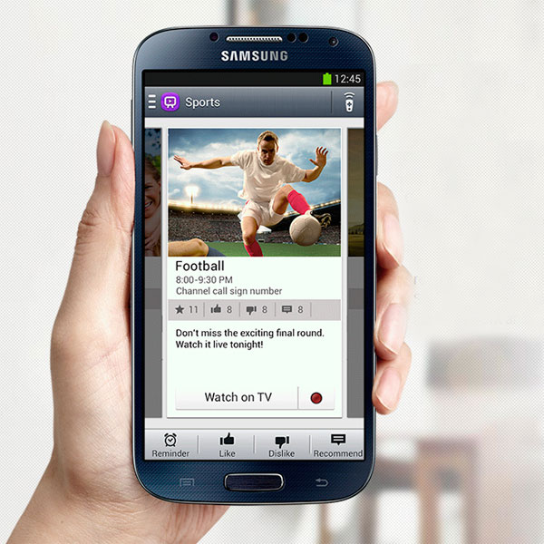 Usa el Samsung Galaxy S4 como mando a distancia con WatchON