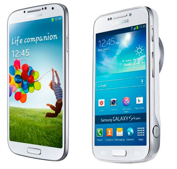 Comparativa Samsung Galaxy S4 Zoom vs Samsung Galaxy S4