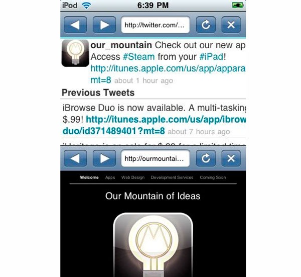 Dividir pantalla iPhone