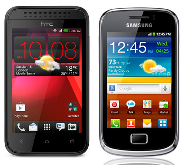 Comparativa, HTC Desire 200 vs Samsung Galaxy Mini 2