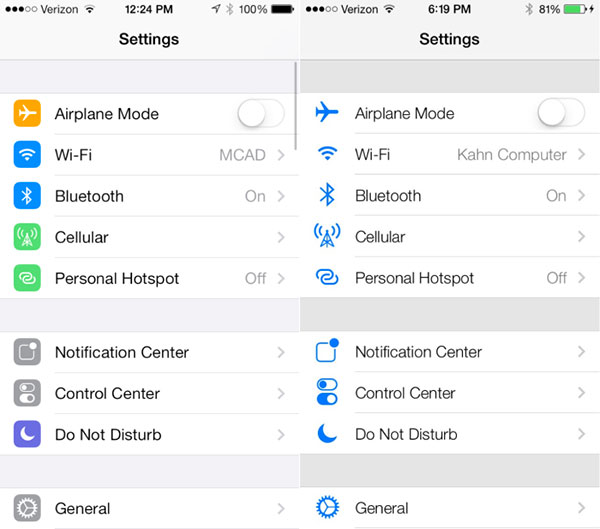 iOS7 beta 5