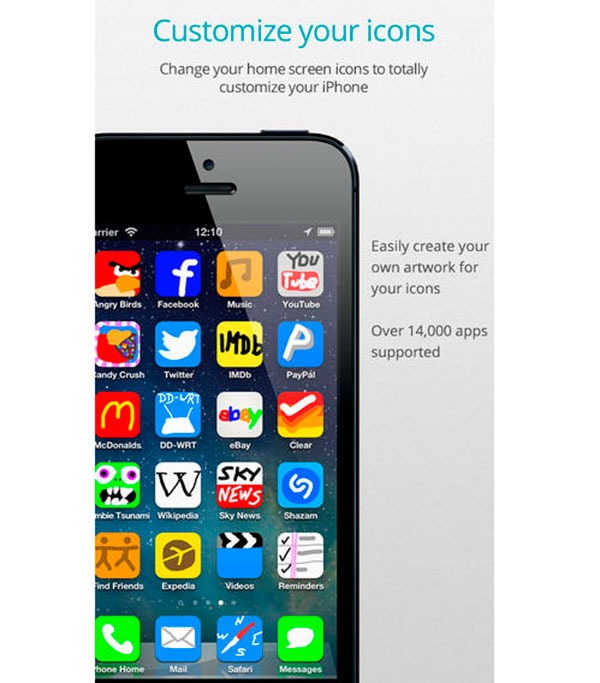Personaliza los iconos de tu iPhone o iPad sin Jailbreak