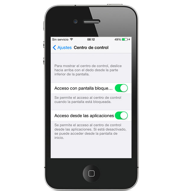 iOS7 CentroControl