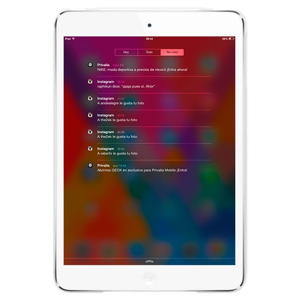 iOS7 CentroNotificaciones