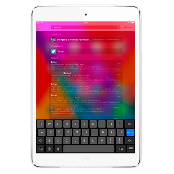 iOS7 busqueda