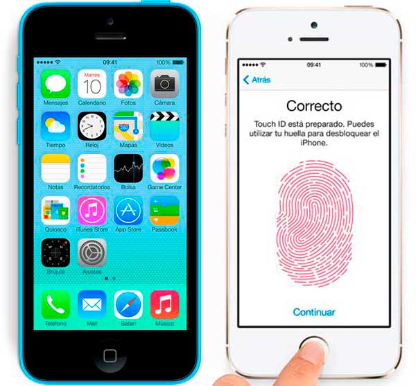 Comparativa iPhone 5C vs iPhone 5S
