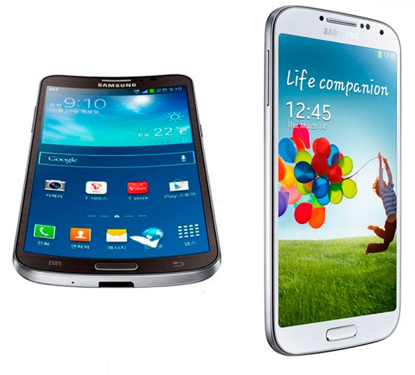 Comparativa Samsung Galaxy Round vs Samsung Galaxy S4