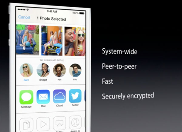 Trucos iOS 7, cómo compartir archivos con AirDrop